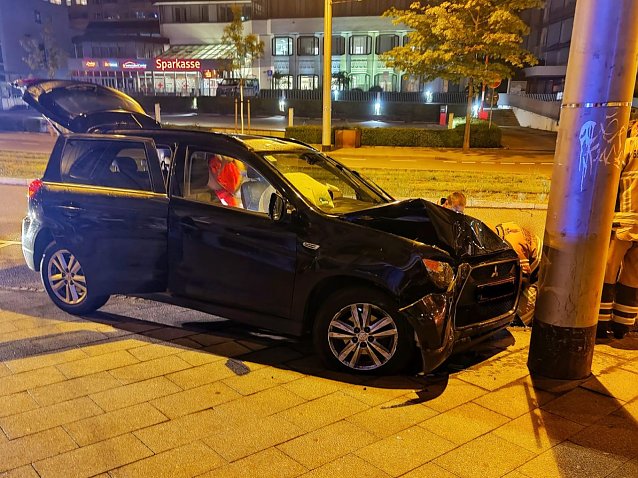 Bild: Unfall in der T&ouml;pferstra&szlig;e