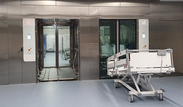 Bild: Neue maschinelle Bettenaufbereitung im S&uuml;dharz Klinikum