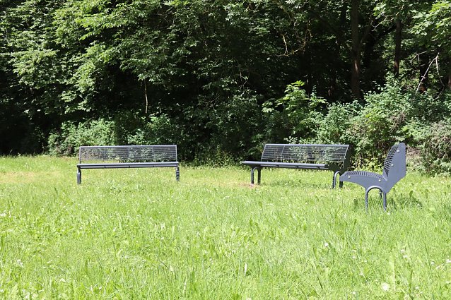 Bild: Neue B&auml;nke im Stadtpark