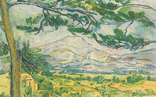 Bild: Eines der Ausstellungsst&uuml;cke stammt vom franz&ouml;sischen Impressionisten Paul Cezanne