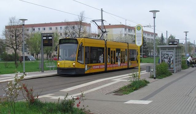 Bild: Stra&szlig;enbahnen im Stadtgebiet verkehren wieder