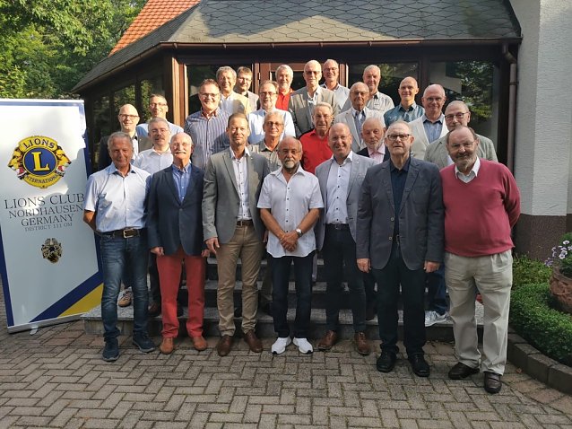 Bild: Endlich wieder in persona: der Lions Club Nordhausen kam wieder zusammen