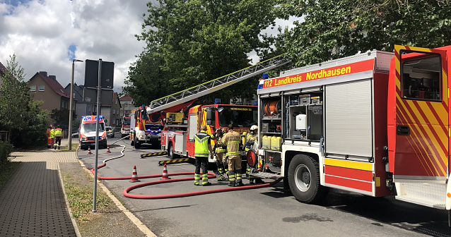 Bild: Wohnungsbrand am Stresemannring