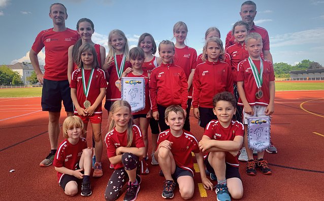 Bild: Das erfolgreiche Team der HSG