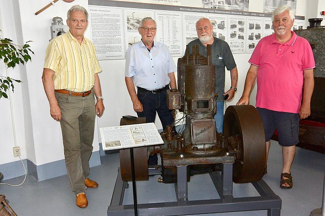 Bild: v.l.n.r.: Kurt Bierwisch, Udo K&uuml;rbis, Wilfried Geiger, Heinz-Gerhard Mund