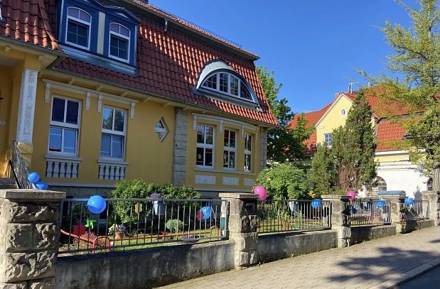 Bild: Die Kinderkrippe "Zwergenschl&ouml;sschen"