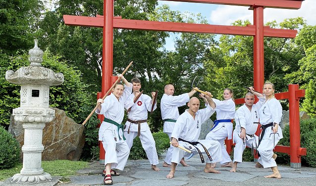 Bild: Nordh&auml;user Karateka auf der BUGA