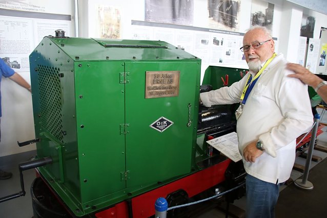 Bild: L&auml;uft wieder - die RL 1c aus dem Hause Orenstein und Koppel wurde dem IFA-Museum am Samstag zum Geschenk gemacht