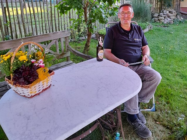 Bild: Frank Neumann &ouml;ffnet seinen Hof in P&uuml;tzlingen