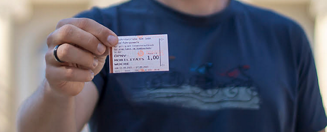 Bild: Das Sonderticket f&uuml;r Bus und Bahn gibt es in Nordhausen aktuell f&uuml;r einen Euro