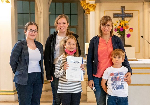 Bild: Bielen errang den 2. Platz als  familiengerechte Kirchengemeinde in der Kategorie Kleinstadt.