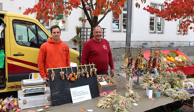 Bild: Der sch&ouml;nste Stand des Marktes kam aus Obrheldrungen