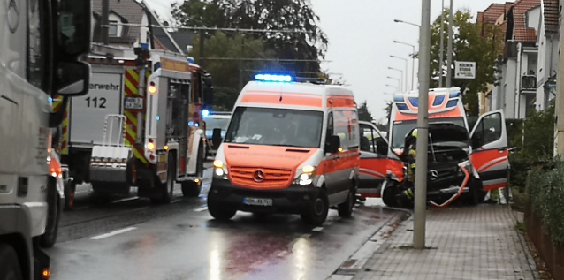 Bild: Unfall in der Stolberger Stra&szlig;e