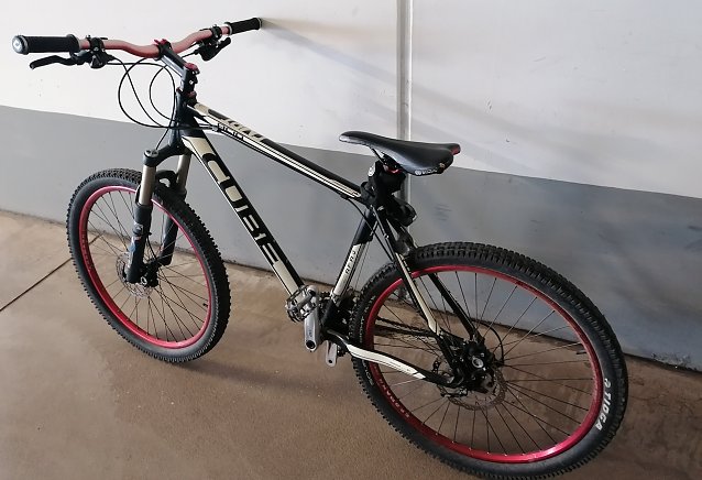 Bild: Aufgefundenes Fahrrad