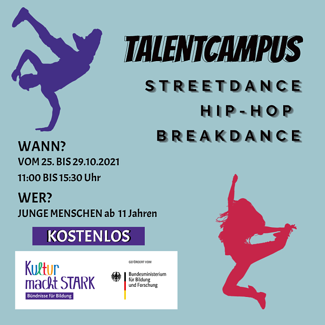 Bild: Tanzend in den Herbst - der TalentCAMPus soll in den Ferien die Langeweile vertreiben