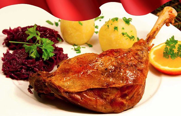 Bild: Martinsgansessen