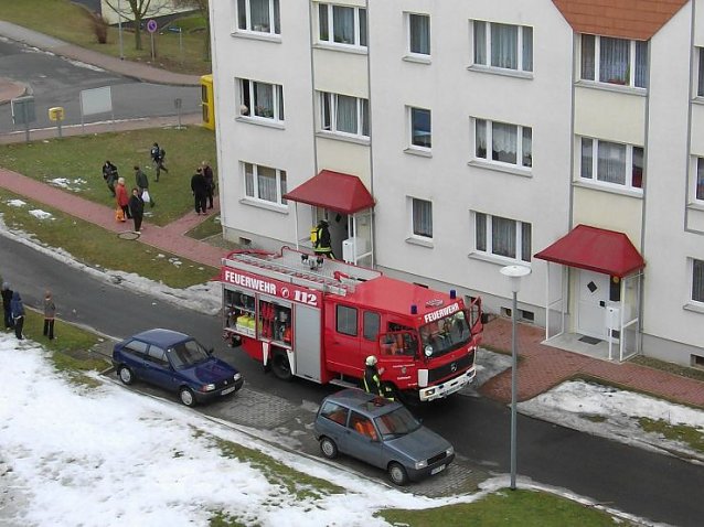Bild: Brand in Sollstedt