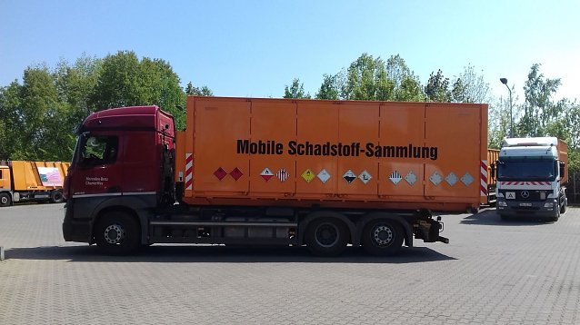 Bild: Das Schadstoffmobil tourt bald wieder durch den Landkreis