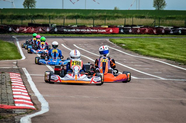 Bild: Gelungene Premiere im Junioren-Kart