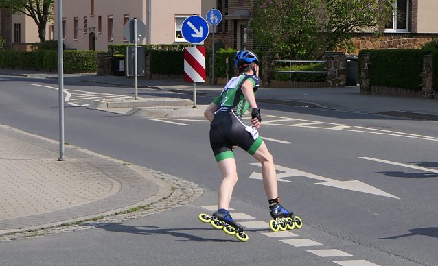 Bild: Speedskating-Wettkampf
