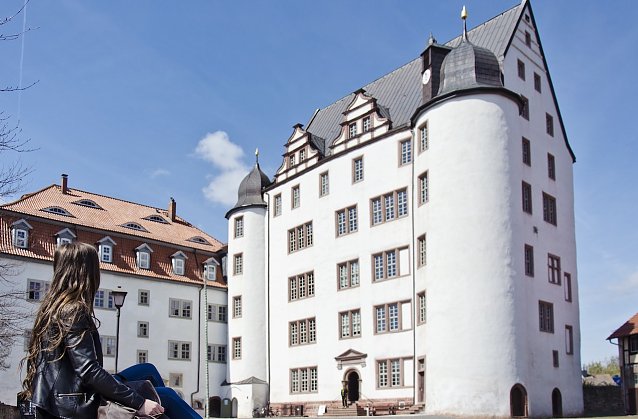Bild: Das Schloss in Heringen erwartet am Sonntag seine G&auml;ste