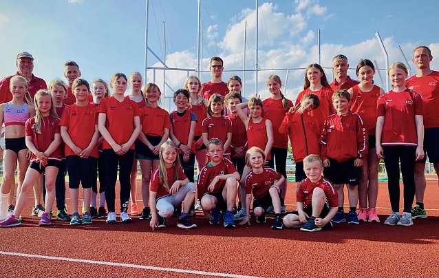Bild: Erfolgreicher Saisonauftakt der jungen HSG-Athleten