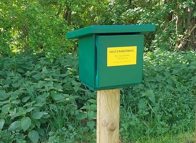 Bild: Stempelstelle an der Strecke