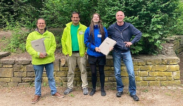 Bild: BUND-Werber sind in Nordhausen unterwegs
