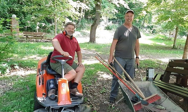 Bild: Versch&ouml;nerungarbeiten im Ahornpark