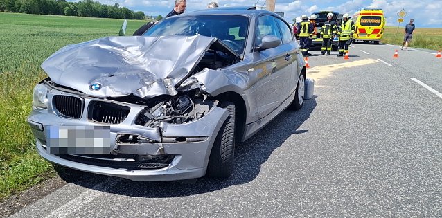 Bild: Verkehrsunfall heute Mittag