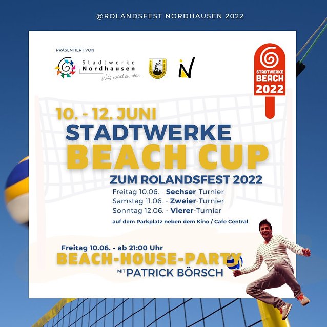 Bild: 13. Stadtwerkebeachcup der Stadtwerke
