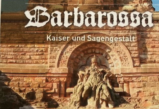 Bild: Barbarossadenkmal auf dem Kyfh&auml;user