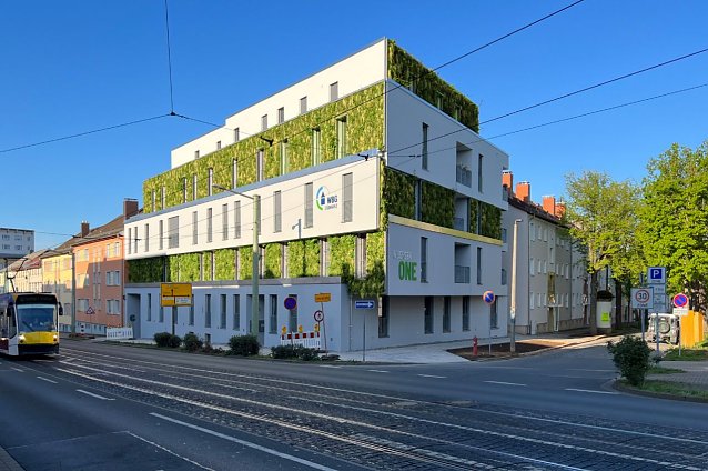 Bild: In Nordhausen wird man unter anderem das vor kurzem er&ouml;ffnete Wohnhaus "Green One" in Augenschein nehmen k&ouml;nnen