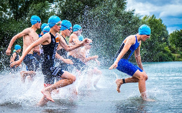 Bild: Beim Nordhaeuser Triathlon ist f&uuml;r alle Altersgruppen die richtige Distanz dabei