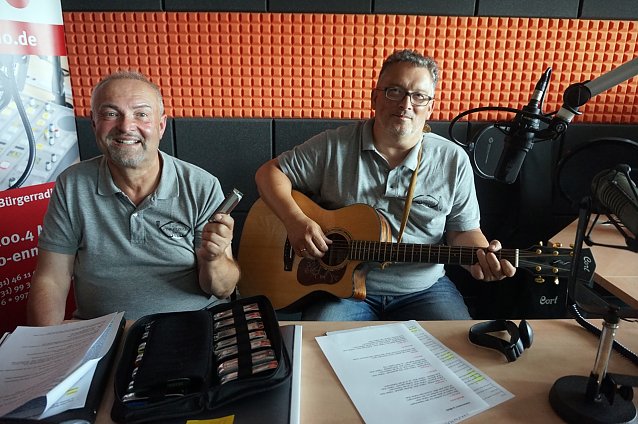 Bild: Steffen Kosiolek und Christoph Kessler (v.l.n.r.)