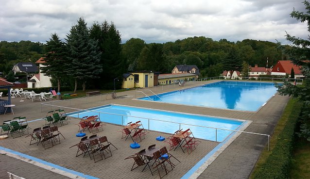 Bild: Das Freibad in Klettenberg