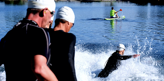 Bild: 19. Scheunenhof-Triathlon gestartet