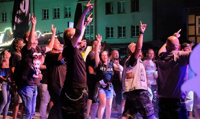 Bild: Party gestern Abend in der Altstadt