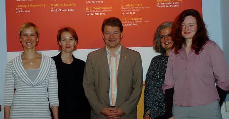 Bild: Jutta W&ouml;rne, Kerstin Wei&szlig;, Lars Tietje, Dr. Anja Eisner, Bianca Sue Henne