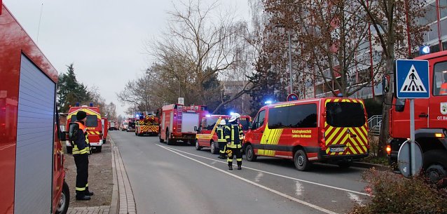 Bild: Gro&szlig;einsatz am Zuckerweg