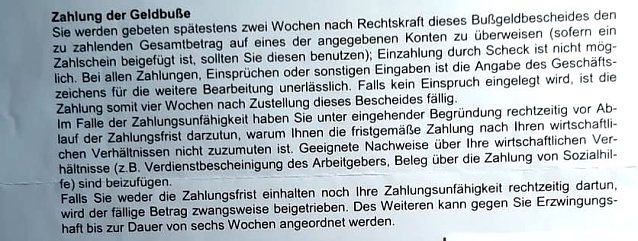 Bild: Bei Nichtzahlung will das Amt den Betrag "zwangsweise" eintreiben - die Betroffenen werden Widerspruch einlegen