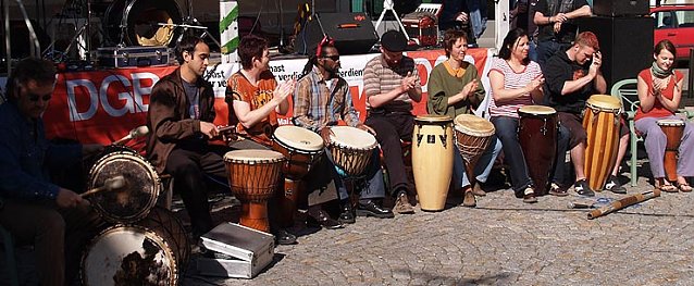 Bild: 1. Mai 2007 in Nordhausen