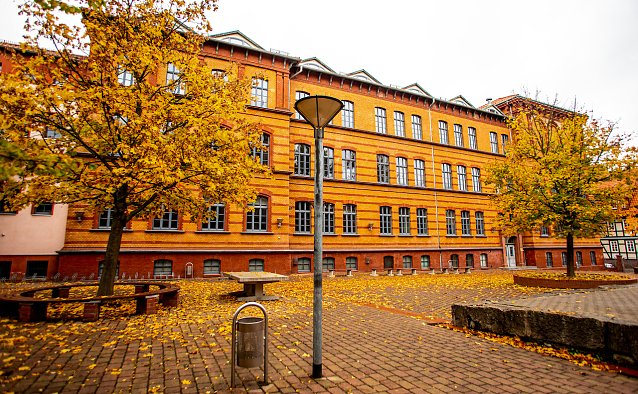 Bild: Das Humboldt-Gymnasium in Nordhausen