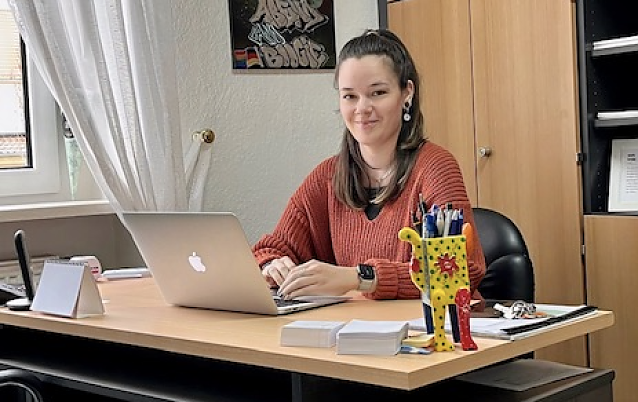 Bild: Schulsozialarbeiterin Elisabeth Triebel