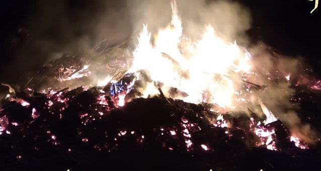 Bild: Maifeuer in Kleinbodungen