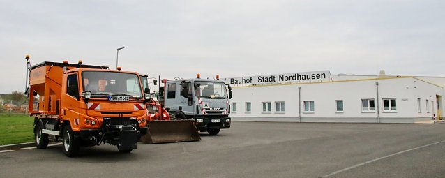 Bild: Der neue Nordh&auml;user Bauhof wurde heute offiziell eingeweiht