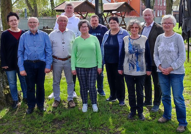 Bild: Der neue Vorstand des Kreisverbandes der Kleing&auml;rtner