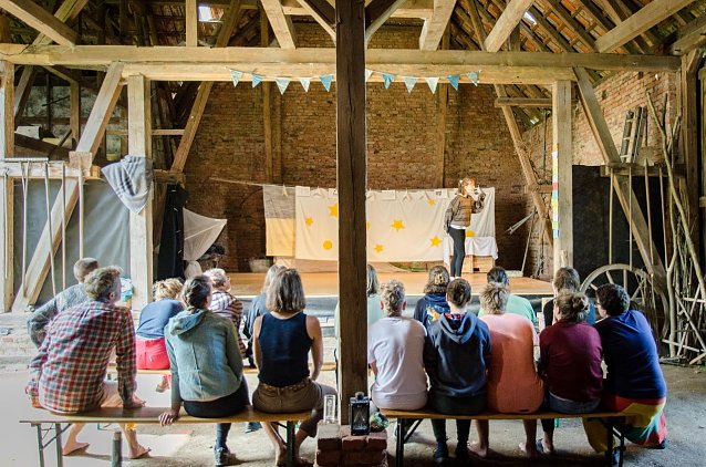 Bild: Theaterworkshop in der Karrenm&uuml;hle