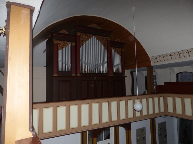 Bild: Die Giesecke-Orgel in Silkerode