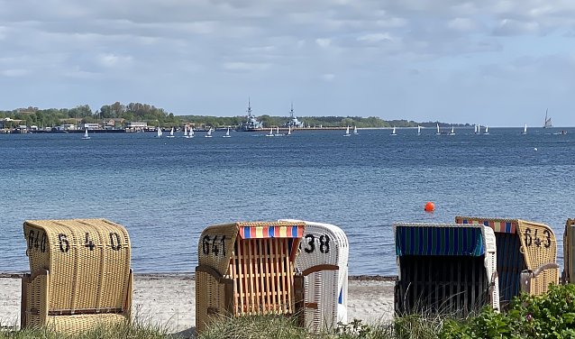 Bild: Am Strand in Eckernf&ouml;rde